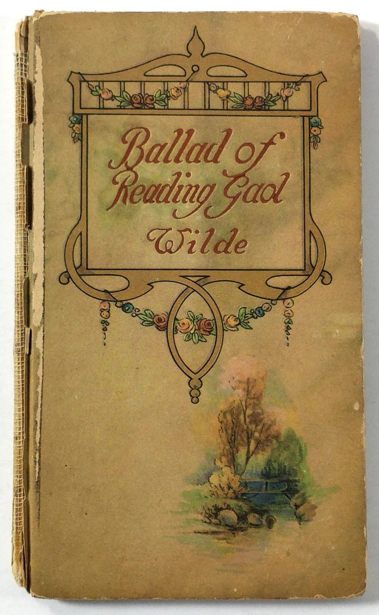 1896 ? THE BALLAD OF READING GAOL Oscar Wilde Barse & Hopkins New