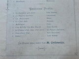 1895 Fetes De La Saint Eloi Banquet Concert Menu Eleves Institut Du Nord France