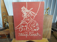 1940 Saint Mary's School & Junior College Raleigh NC Yearbook The Stage Coach