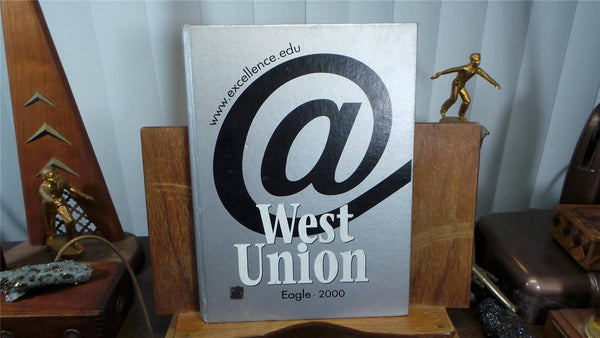 2000 WEST UNION ATTENDANCE CENTER Myrtle MS Original YEARBOOK Annual The Eagle