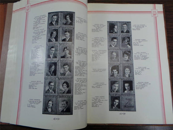 1932 SHENANDOAH HIGH SCHOOL Iowa Original YEARBOOK Annual The Shenandoah