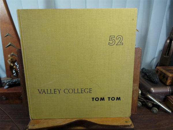 1952 Valley College San Bernardino Ca Original Yearbook Annual Tom Tom