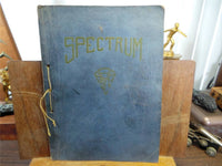 1922 ALEXANDRIA HIGH SCHOOL Indiana Original YEARBOOK Annual The Spectrum