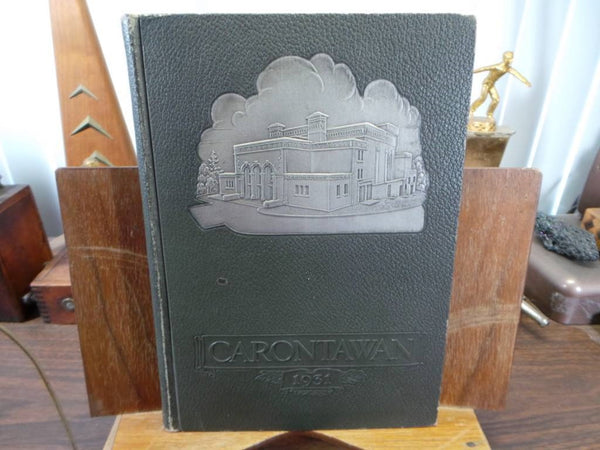 1931 MANSFIELD STATE TEACHERS COLLEGE PA Original YEARBOOK Annual Carontawan