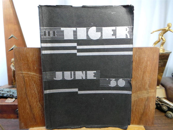 1936 June LEWIS & CLARK HIGH SCHOOL Spokane Washington Original YEARBOOK Tiger