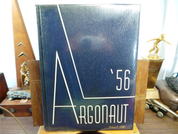 1956 GARDEN GROVE HIGH SCHOOL CA Original YEARBOOK Annual Argonaut