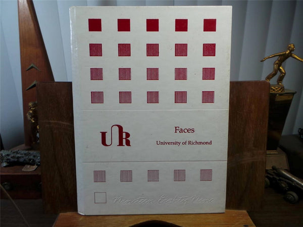 1989 UNIVERSITY OF RICHMOND UR Virginia Original YEARBOOK Annual Faces