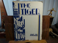 1938 Jan. LEWIS & CLARK HIGH SCHOOL Spokane Washington Original YEARBOOK Tiger