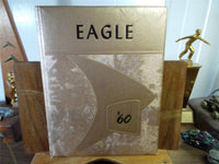 1960 BROCK HIGH SCHOOL Brock Texas Original YEARBOOK Annual Eagle