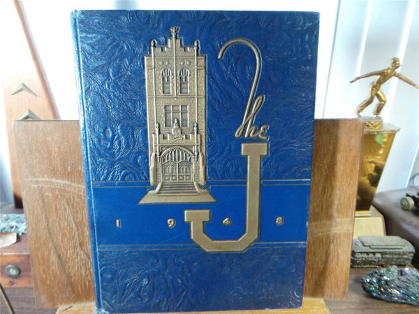 1948 JOLIET TOWNSHIP HIGH SCHOOL Joliet Illinois Original YEARBOOK Annual The J