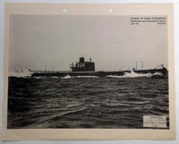 1943 USS MACKEREL SS-204 Naval Intelligence RESTRICTED PHOTO Navy Submarine