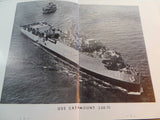 1953 1954 USS CATAMOUNT LSD-17 FAR EAST Original Cruise Log Book Deployment