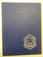 1939 MOUNTAIN VIEW UNION HIGH SCHOOL California Original YEARBOOK Blue and Gray