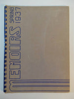 Spring 1937 ULYSSES S. GRANT HIGH SCHOOL Portland Oregon YEARBOOK Memoirs