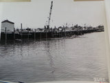 Vintage U.S. Naval Base PORT HUENEME Ca. OFFICIAL Photo Navy Loading Dock Area