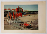 1954 PRC CHINA EMBASSY PROPAGANDA People's Stadium Peking Photo Plate Print