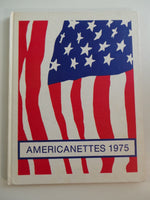 1975 Americanette Majorettes Twirling Baton Corps Color Guard VIRGINIA YEARBOOK