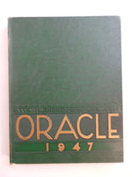 1947 Bay View High School Milwaukee Wisconsin Original YEARBOOK Annual Oracle