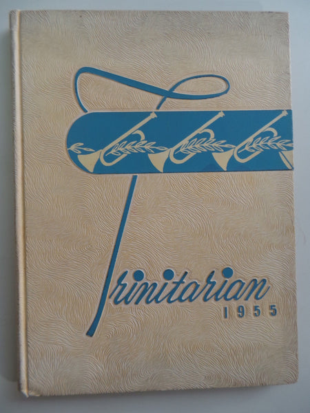 1955 Holy Trinity High School Chicago Illinois Original YEARBOOK Trinitarian