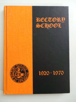 1970 The Rectory School Pomfret Connecticut Original YEARBOOK Annual