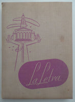 1942 University Of Redlands California Original YEARBOOK Annual La Letra