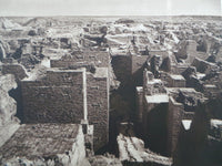 1925 BABYLON ISHTAR GATE Excavation Mesopotamia Sepia Photogravure ARCHITECTURE