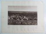1925 DAMASCUS Syria CITYSCAPE Ash-Sham View Architecture Photogravure Art Print