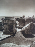 1925 CAPERNAUM Sea Galilee Israel Synagogue Ruins Photogravure Art Print