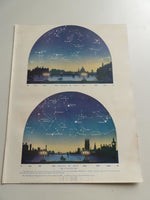 1923 MAY STARS Constellations Astronomy Cityscape Westminster Bridge London
