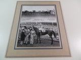 Vintage 1957 PETER K. Winner's Circle Horse Racing ARLINGTON PARK Photograph