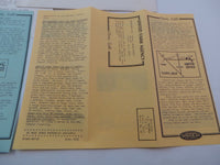 Vintage 1968 UNITED FARM AGENCY Original Letter BROCHURES Land CLOVIS California