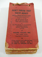 Vintage PACIFIC VALVES INC Long Beach California Western OIL OPERATORS Drilling