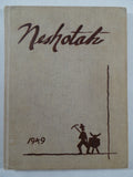 1949 WASHINGTON HIGH SCHOOL Two Rivers Wisconsin YEARBOOK Annual Neshotah