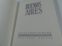 Rare 1946 ARGENTINA BUENOS AIRES Photography Book By Hans Mann City People