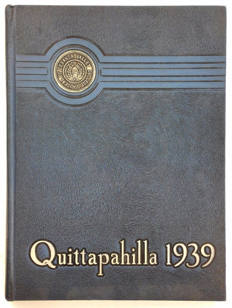 1939 LEBANON VALLEY COLLEGE Anneville Pennsylvania YEARBOOK Quittapahilla