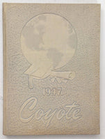1947 KANSAS WESLEYAN UNIVERSITY Salina Original YEARBOOK Annual Coyote