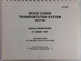 1986 Rare SPACE SHUTTLE ORBITER Critical Design Review LOCKHEED MISSILES SPACE