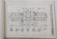 1980 Architecture MASTER PLANS Libya POLYCLINIC Tobruk Technoexport Libyan Arab