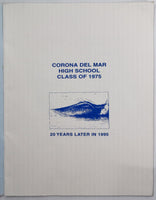 1975 1995 Corona Del Mar High School REUNION YEARBOOK Annual 20 Years Later