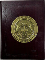 1981 LOARA HIGH SCHOOL Anaheim California Original YEARBOOK Annual b