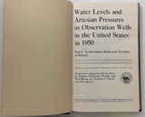 1953 Water Levels ARTESIAN Pressures OBSERVATION WELLS Southwestern U.S. HAWAII