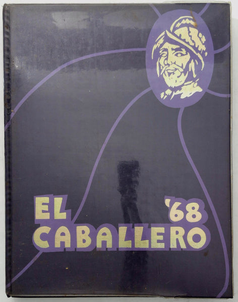 1968 Santiago High School Garden Grove California Original Yearbook El Caballero