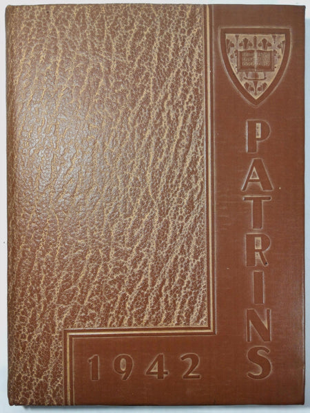 1942 St. Joseph's Academy St. Paul Minnesota Original Yearbook Annual Patrins