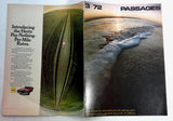 1972 Northwest Orient Airlines Passages In-Flight Magazine John's Island Florida