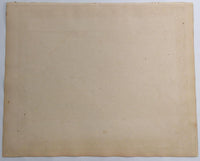 1861 Mitchell's Huge Hand Tinted Colored Map Plan Of City Of Washington Capitol