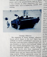 Rare Official 1974 Military Army Intelligence Center School Magazine Russia