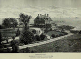 1888 Engraving Strodehurst Charles Galloupe Swampscott Mass. History Genealogy