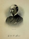1888 Engraving M. D. F. Steere Essex Amesbury Ma. History Genealogy