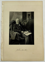 1888 Engraving John Smith Essex County Andover Ma. History Genealogy