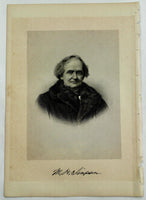 1888 Engraving Michael Hodge Simpson Essex Newburyport Ma. History Genealogy